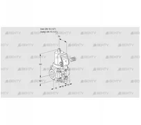 VAS115R/NKGR (88003356) Газовый клапан Kromschroder