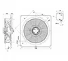 Осевой вентилятор ebmpapst W4D500GM0301