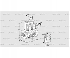 VCS665F05NLWRE/PPEP/P3PP (88204295) Сдвоенный газовый клапан Kromschroder