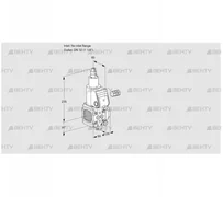 VAS2-/32R/LQ (88008196) Газовый клапан Kromschroder