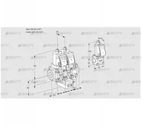 VCH1T20N/15N05NHAVQGR/PPPP/PPBS (88106410) Клапан с регулятором расхода Kromschroder