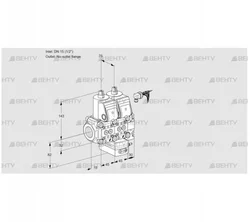 VCH1E15R/--05NHEVWR/PPPP/PPPP (88104379) Клапан с регулятором расхода Kromschroder