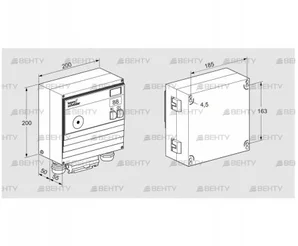 BCU465-3/1LW2GBPAC (88612399) Блок управления горением Kromschroder