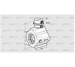 DM 1000Z150-160 (03200430) Расходомер Kromschroder