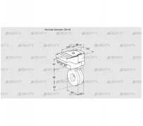 IBG40Z05/20-60W3TR10 (88301625) Дроссельная заслонка Kromschroder