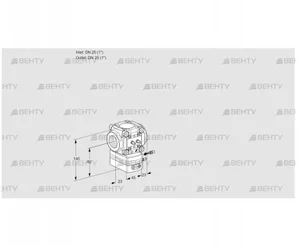 VRH125R05AE/MM/PP (88033388) Регулятор расхода Kromschroder