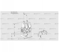 VCG1T20N/20N05FGKNQR/3--4/PPPP (88103714) Клапан с регулятором соотношения Kromschroder