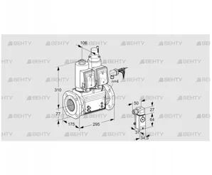 VCS665F05NLWGRB/MM1-/MMMM (88207071) Сдвоенный газовый клапан Kromschroder