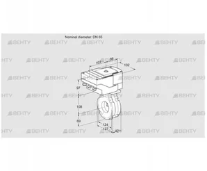 IBG65W05/40A2AR10 (88302173) Дроссельная заслонка Kromschroder