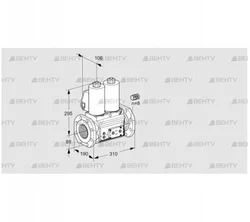 VCS780F05NNKL3E/PPPP/PPPP (88207856) Сдвоенный газовый клапан Kromschroder