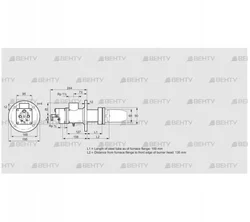 BIC 65RM-100/135-(71)E (84031028) Газовая горелка Kromschroder