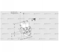 VCG1E15R/15R05NGEWL/PPPP/PPPP (88100625) Клапан с регулятором соотношения Kromschroder