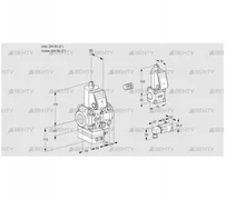 VAG2E50R/50R05GEVWR/-3/BS (88107762) Газовый клапан с регулятором соотношения Kromschroder