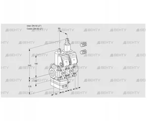 VCD3E50R/50R05D-25LQR3/PPPP/PPPP (88100491) Регулятор давления Kromschroder