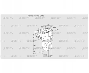 IBG50Z05/20-60Q3TR10 (88303845) Дроссельная заслонка Kromschroder