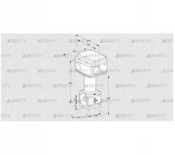 RV 3/IML03W30E (86060672) Регулирующий клапан Kromschroder