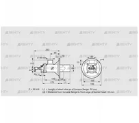 BIOA 65RM-50/35-(71)D (84022517) Газовая горелка Kromschroder