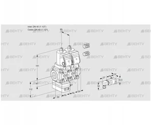 VCD2E40R/40R05D-25NQSR3/3--2/PPPP (88100884) Регулятор давления Kromschroder