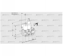 VCS1E25R/25R05NLVWL/PPPP/PPPP (88105134) Сдвоенный газовый клапан Kromschroder