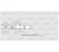 BIC 80RM-200/235-(12)E (84032039) Газовая горелка Kromschroder