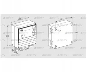 BCU465-5/1LR3GBPS2A (88613226) Блок управления горением Kromschroder