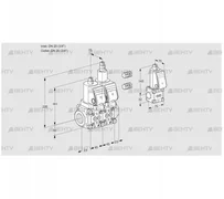 VCS1E20R/20R05NLWSR3/PPPP/PPZS (88103297) Сдвоенный газовый клапан Kromschroder