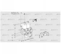 VCG2E40R/40R05NGEWL/2--3/-2PP (88107422) Клапан с регулятором соотношения Kromschroder