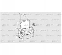 VCS780F05NNWL3E/PPPP/PPPP (88204214) Сдвоенный газовый клапан Kromschroder