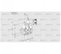 VCS1E25R/25R05NLKR6/PPPP/PPPP (88105272) Сдвоенный газовый клапан Kromschroder