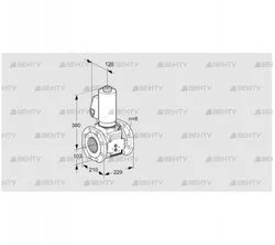 VAS8T100A05NQGLB/PP/PP (88206826) Газовый клапан Kromschroder