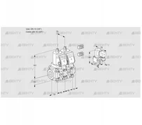 VCS1E10R/10R05NNWSR3/PPPP/ZYPP (88103008) Сдвоенный газовый клапан Kromschroder