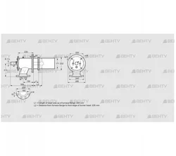 ZIC 165HB-200/235-(18)D (84246538) Газовая горелка Kromschroder