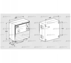 BCU460-10/1LW3GBP (88611436) Блок управления горением Kromschroder