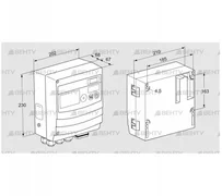 BCU460W3P6C0D0000K1E1-/LM400WF3O0E1- (88680271) Блок управления горением Kromschroder