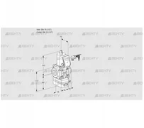 VAD115R/NW-50B (88005032) Газовый клапан с регулятором давления Kromschroder