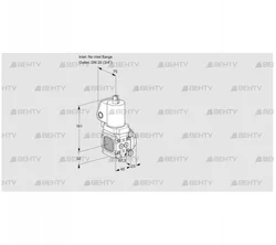 VAS1T-/20N/NQGL (88016004) Газовый клапан Kromschroder