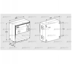 BCU460-10/1LW3GB (88610554) Блок управления горением Kromschroder