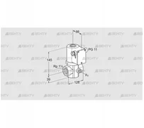 VG 40/32R02NK31D (85208060) Запорный газовый клапан Kromschroder