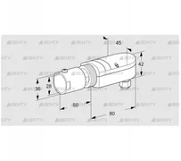 UVS 10D4G1 (84315204) УФ датчик пламени Kromschroder