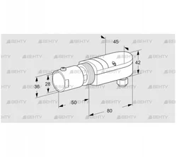 UVS 10D4G1 (84315204) УФ датчик пламени Kromschroder