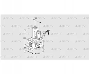 VAS665F05NQE/PP/PP (88203458) Газовый клапан Kromschroder