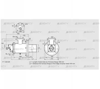 BIOW 125HB-600/535-(2)F (84199222) Газовая горелка Kromschroder