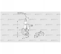 VAS125/-R/LW (88034578) Газовый клапан Kromschroder