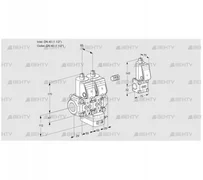 VCG2E40R/40R05NGEWR/PPPP/PPBS (88105758) Клапан с регулятором соотношения Kromschroder