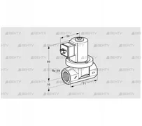 VGP 10R02W5 (85293105) Запорный газовый клапан Kromschroder