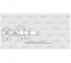 BIC 65RD-100/135-(38)E (84031022) Газовая горелка Kromschroder