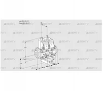 VCG2E25R/25R05NGEVWR/MMMM/PPPP (88107523) Клапан с регулятором соотношения Kromschroder