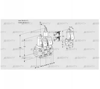 VCS1E25R/25R05NLWGR8/PPPP/PPBS (88105595) Сдвоенный газовый клапан Kromschroder