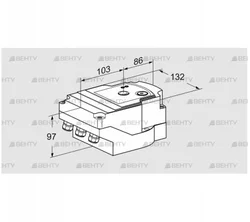 IC40SA3DR10 (88300870) Сервопривод Kromschroder