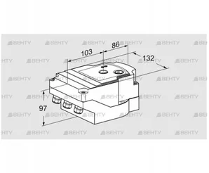 IC40SA3DR10 (88300870) Сервопривод Kromschroder